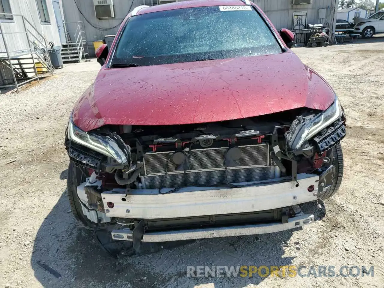 5 Photograph of a damaged car JTEAAAAH2MJ023741 TOYOTA VENZA 2021