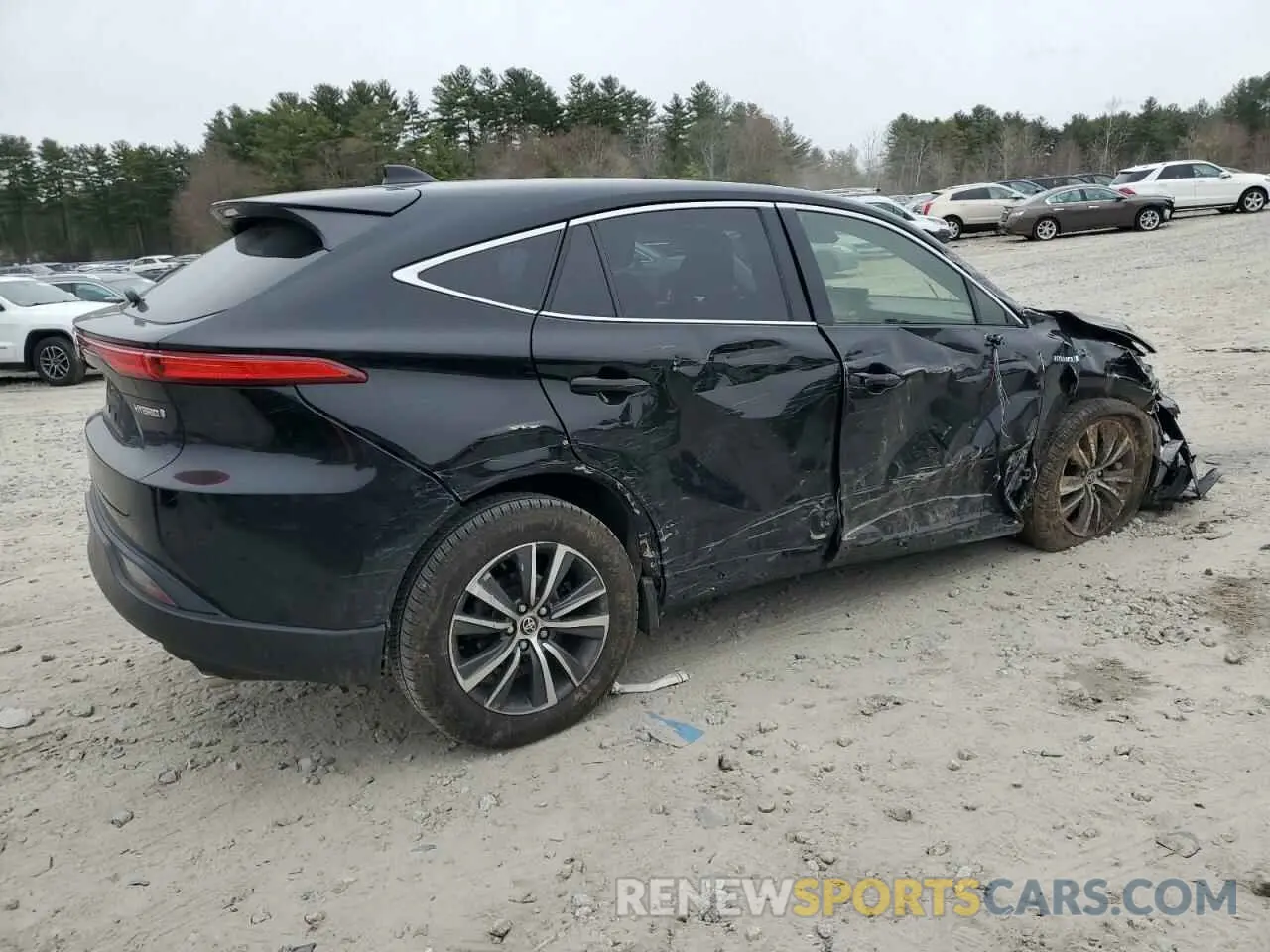 3 Photograph of a damaged car JTEAAAAH2MJ035372 TOYOTA VENZA 2021