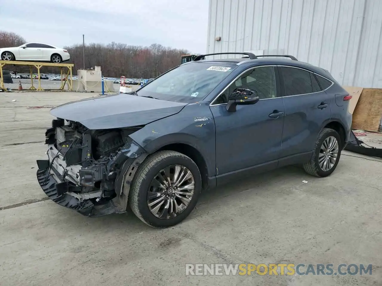 1 Photograph of a damaged car JTEAAAAH2MJ041401 TOYOTA VENZA 2021