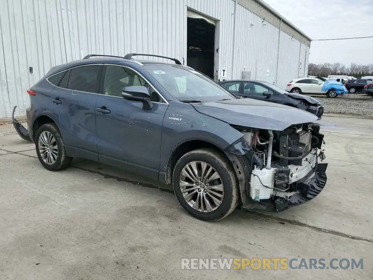 4 Photograph of a damaged car JTEAAAAH2MJ041401 TOYOTA VENZA 2021