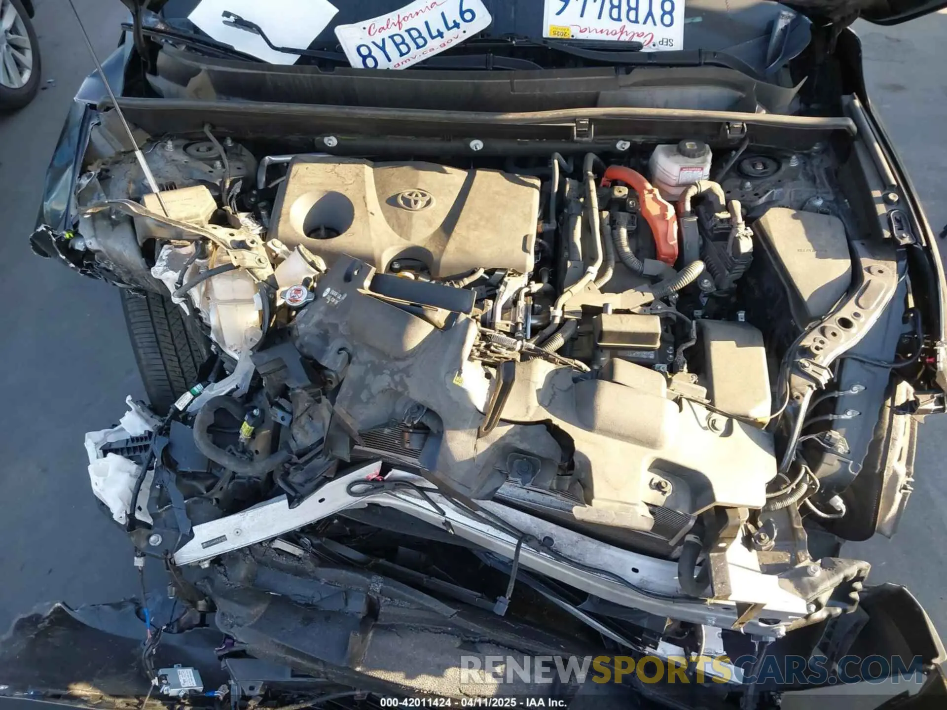 10 Photograph of a damaged car JTEAAAAH2MJ069392 TOYOTA VENZA 2021