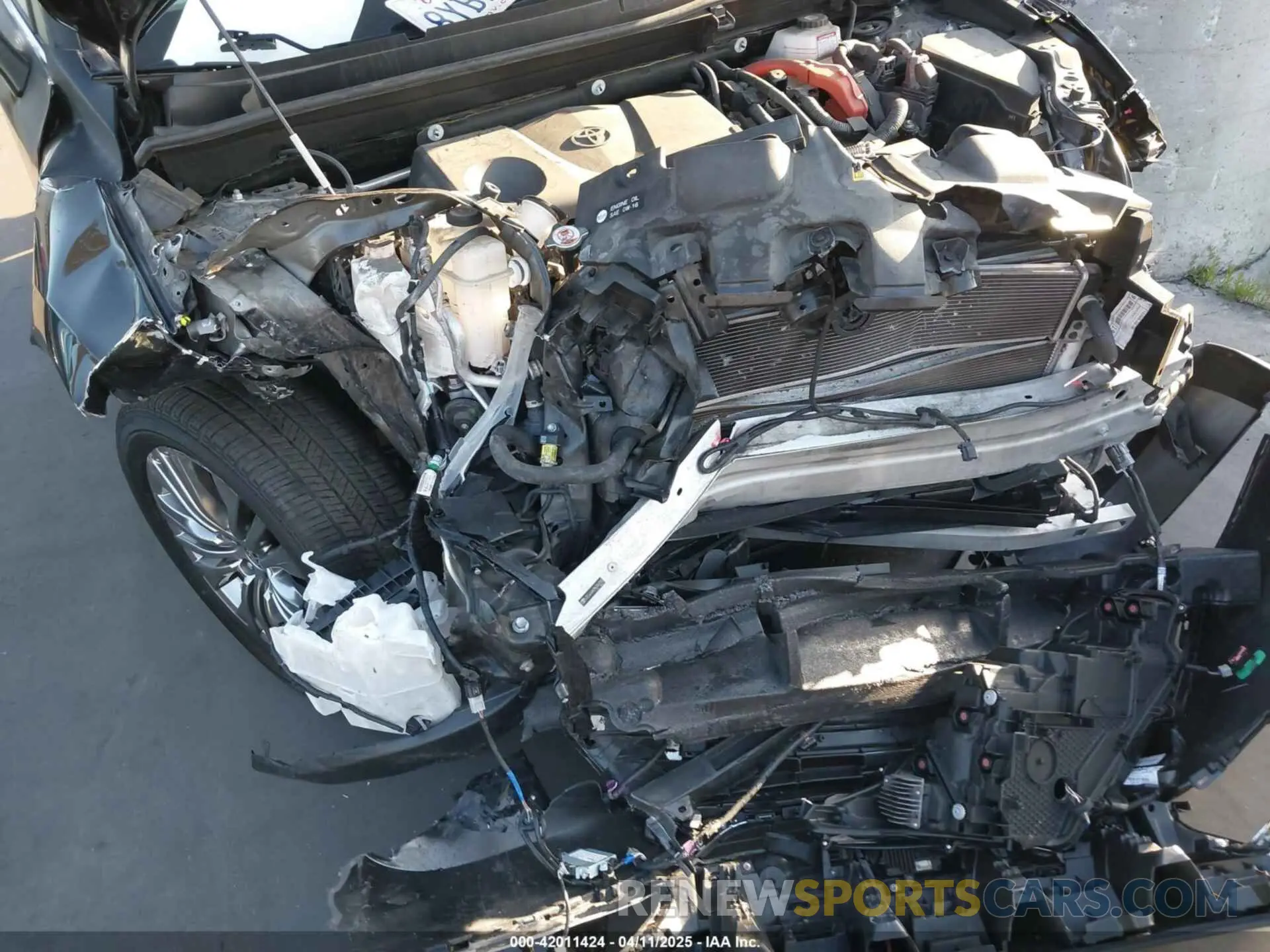 6 Photograph of a damaged car JTEAAAAH2MJ069392 TOYOTA VENZA 2021