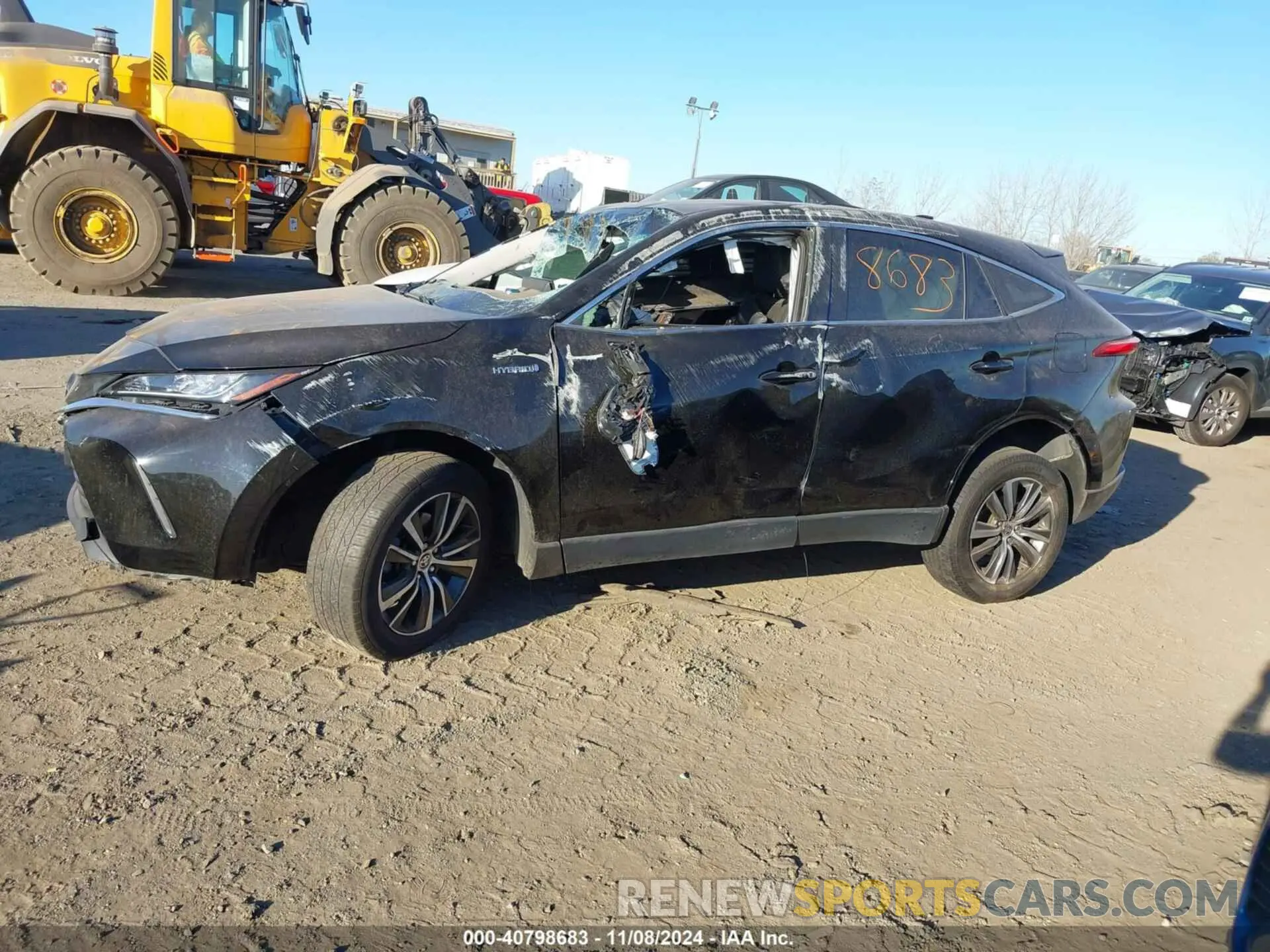 14 Photograph of a damaged car JTEAAAAH2MJ070929 TOYOTA VENZA 2021