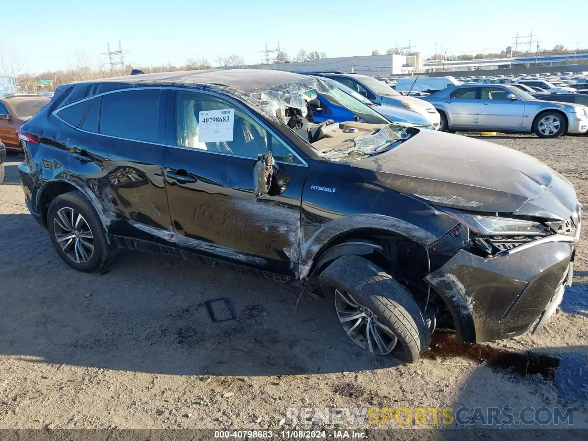 17 Photograph of a damaged car JTEAAAAH2MJ070929 TOYOTA VENZA 2021
