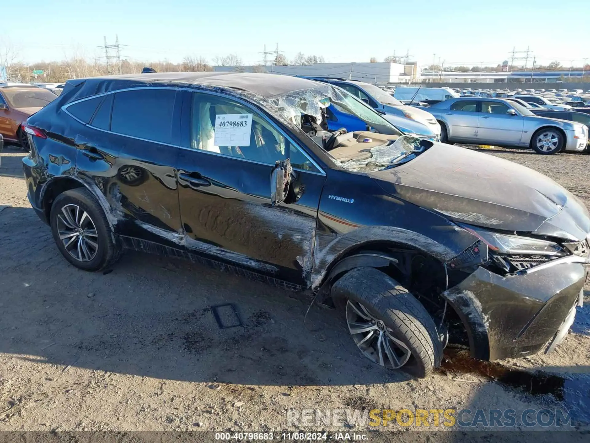 20 Photograph of a damaged car JTEAAAAH2MJ070929 TOYOTA VENZA 2021
