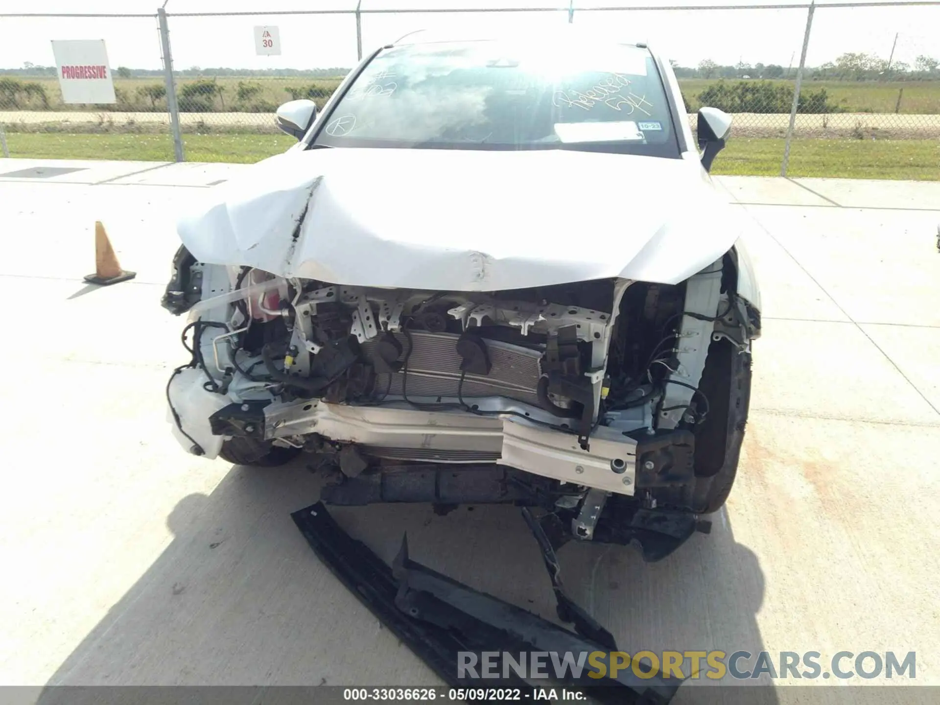 6 Photograph of a damaged car JTEAAAAH2MJ074849 TOYOTA VENZA 2021