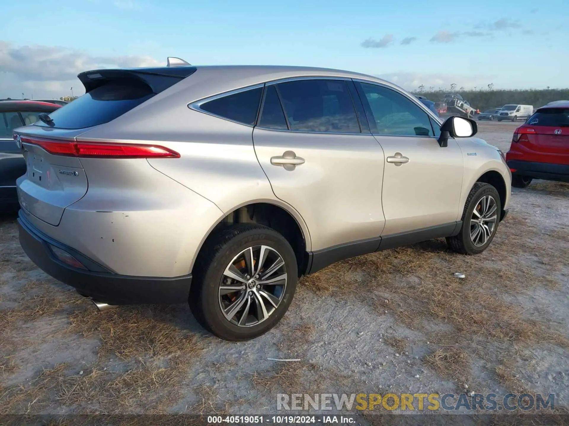 4 Фотография поврежденного автомобиля JTEAAAAH2MJ078092 TOYOTA VENZA 2021