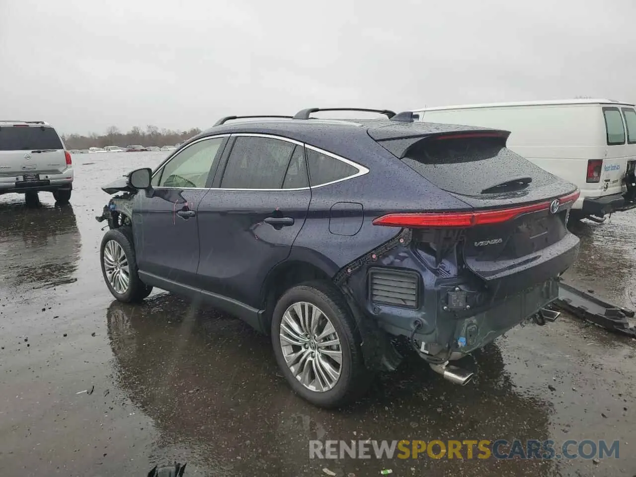 3 Photograph of a damaged car JTEAAAAH2MJ083034 TOYOTA VENZA 2021