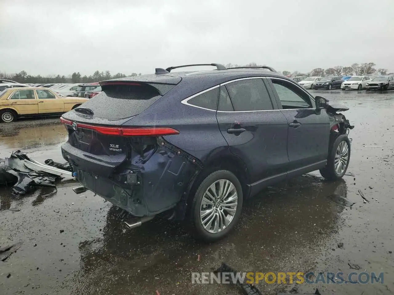 4 Photograph of a damaged car JTEAAAAH2MJ083034 TOYOTA VENZA 2021