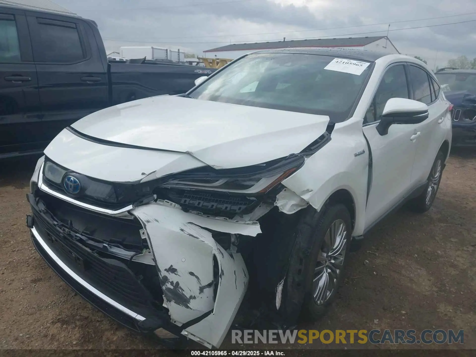 6 Photograph of a damaged car JTEAAAAH2MJ084510 TOYOTA VENZA 2021