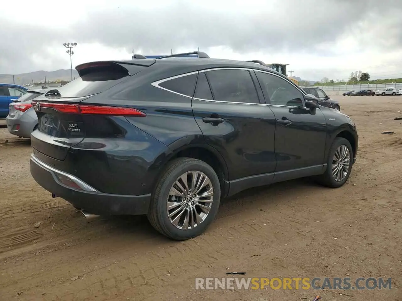 3 Photograph of a damaged car JTEAAAAH3MJ019312 TOYOTA VENZA 2021