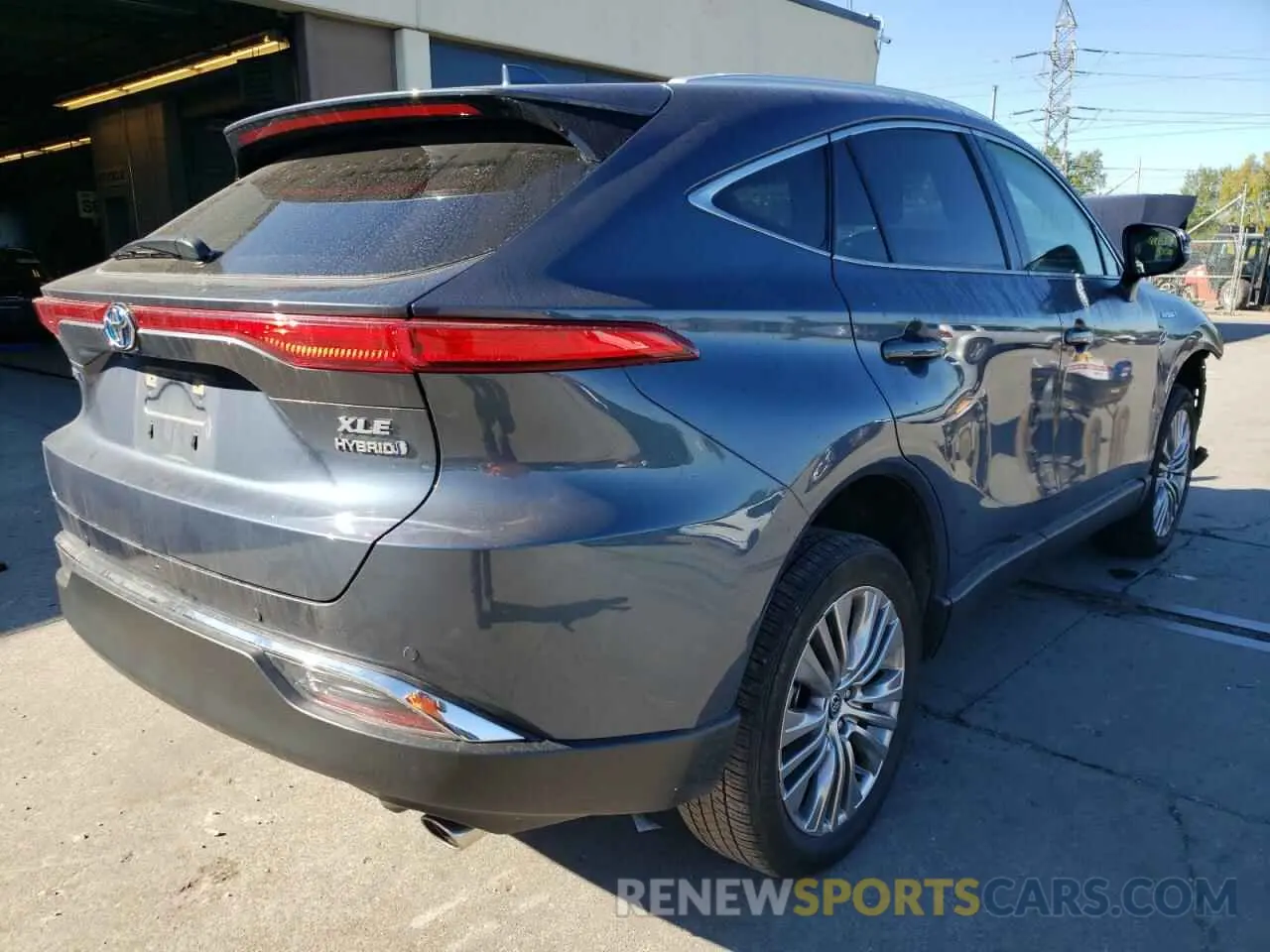 4 Photograph of a damaged car JTEAAAAH3MJ023392 TOYOTA VENZA 2021