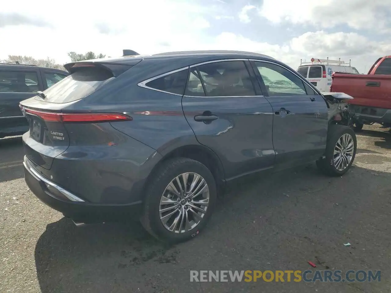 3 Photograph of a damaged car JTEAAAAH3MJ028818 TOYOTA VENZA 2021