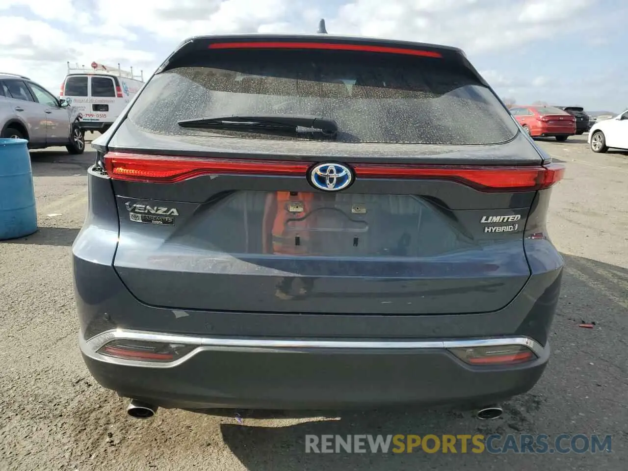 6 Photograph of a damaged car JTEAAAAH3MJ028818 TOYOTA VENZA 2021