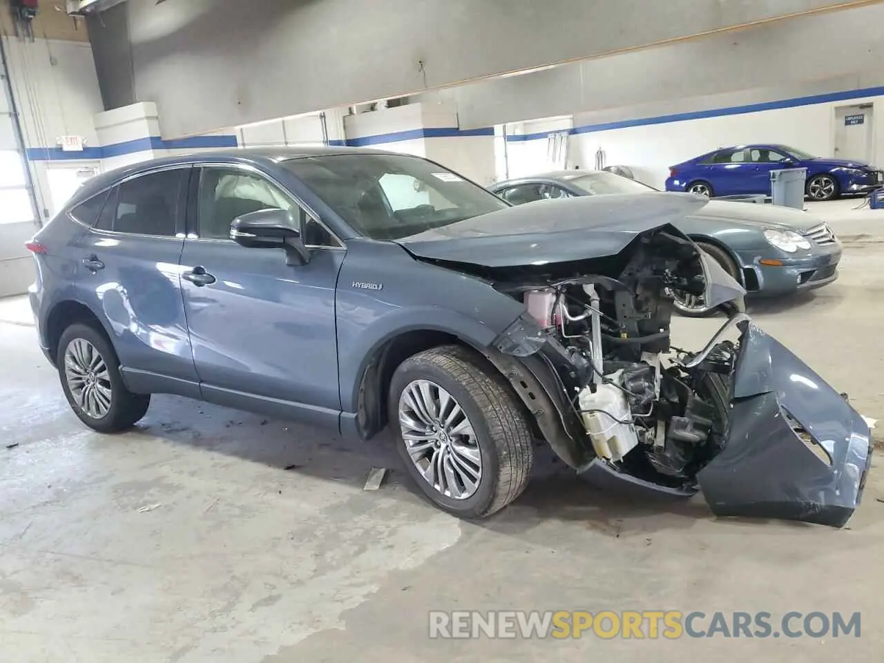 4 Photograph of a damaged car JTEAAAAH3MJ034876 TOYOTA VENZA 2021