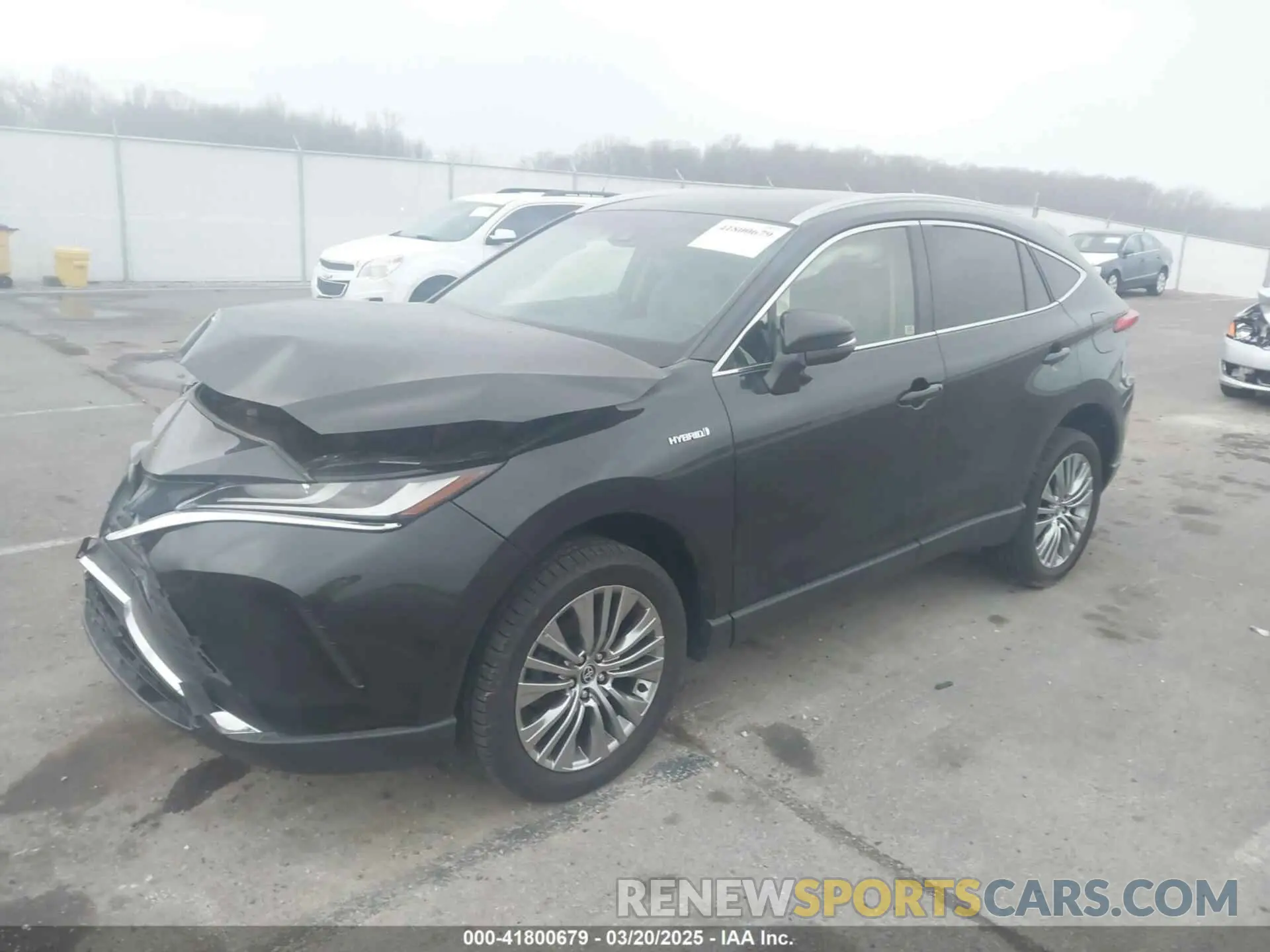 2 Фотография поврежденного автомобиля JTEAAAAH3MJ063486 TOYOTA VENZA 2021