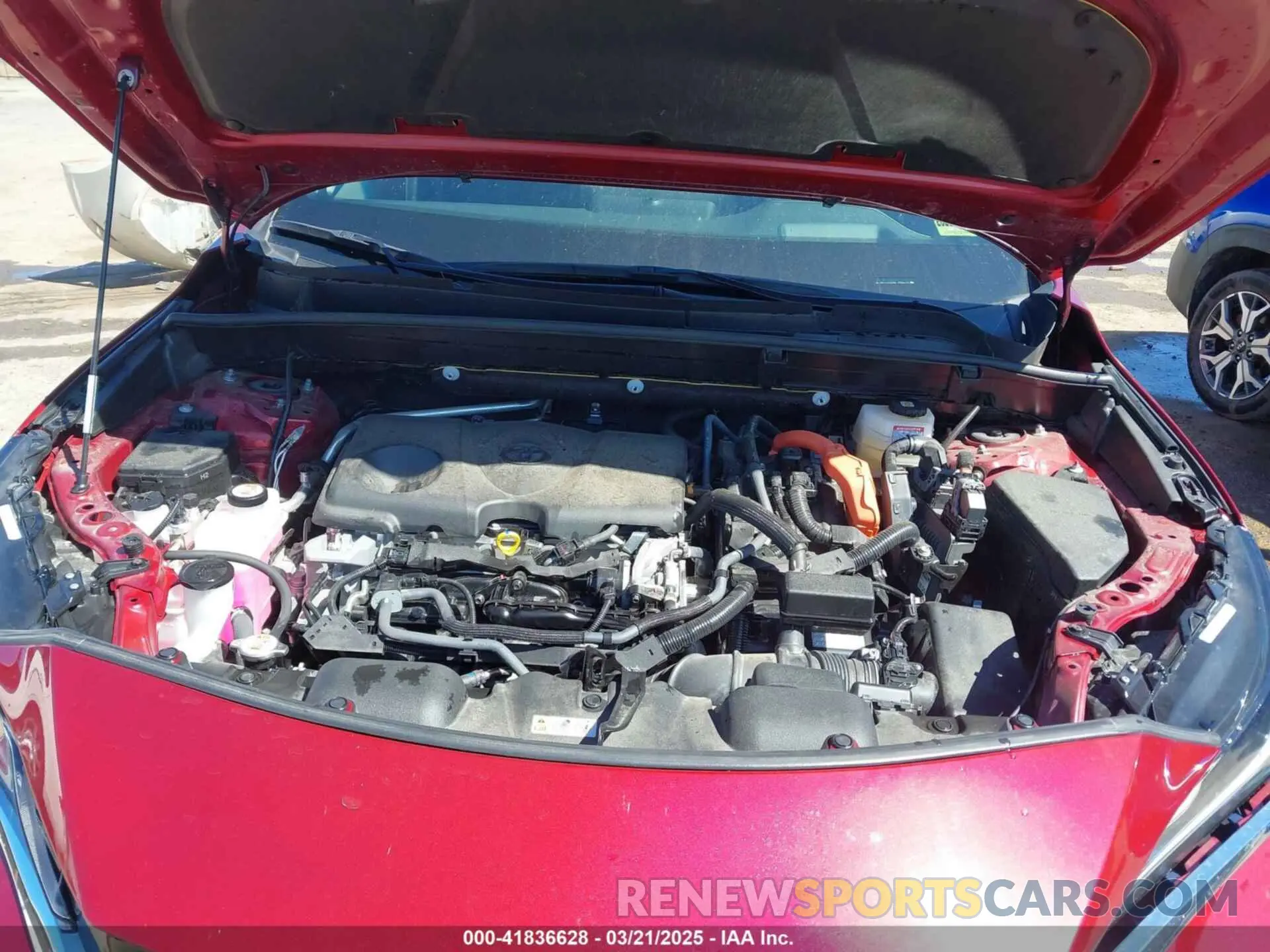 10 Photograph of a damaged car JTEAAAAH3MJ076612 TOYOTA VENZA 2021