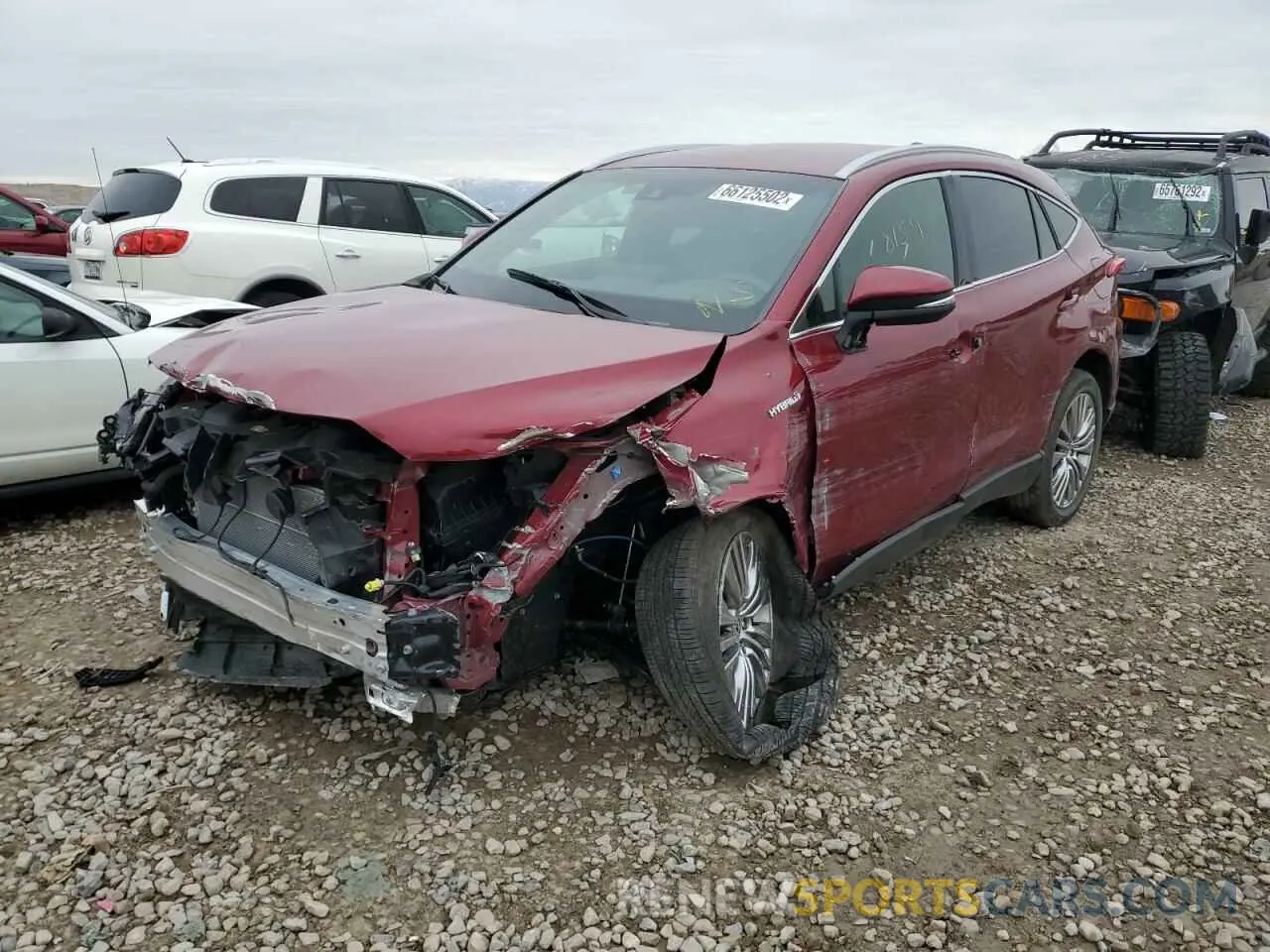 2 Фотография поврежденного автомобиля JTEAAAAH3MJ080613 TOYOTA VENZA 2021