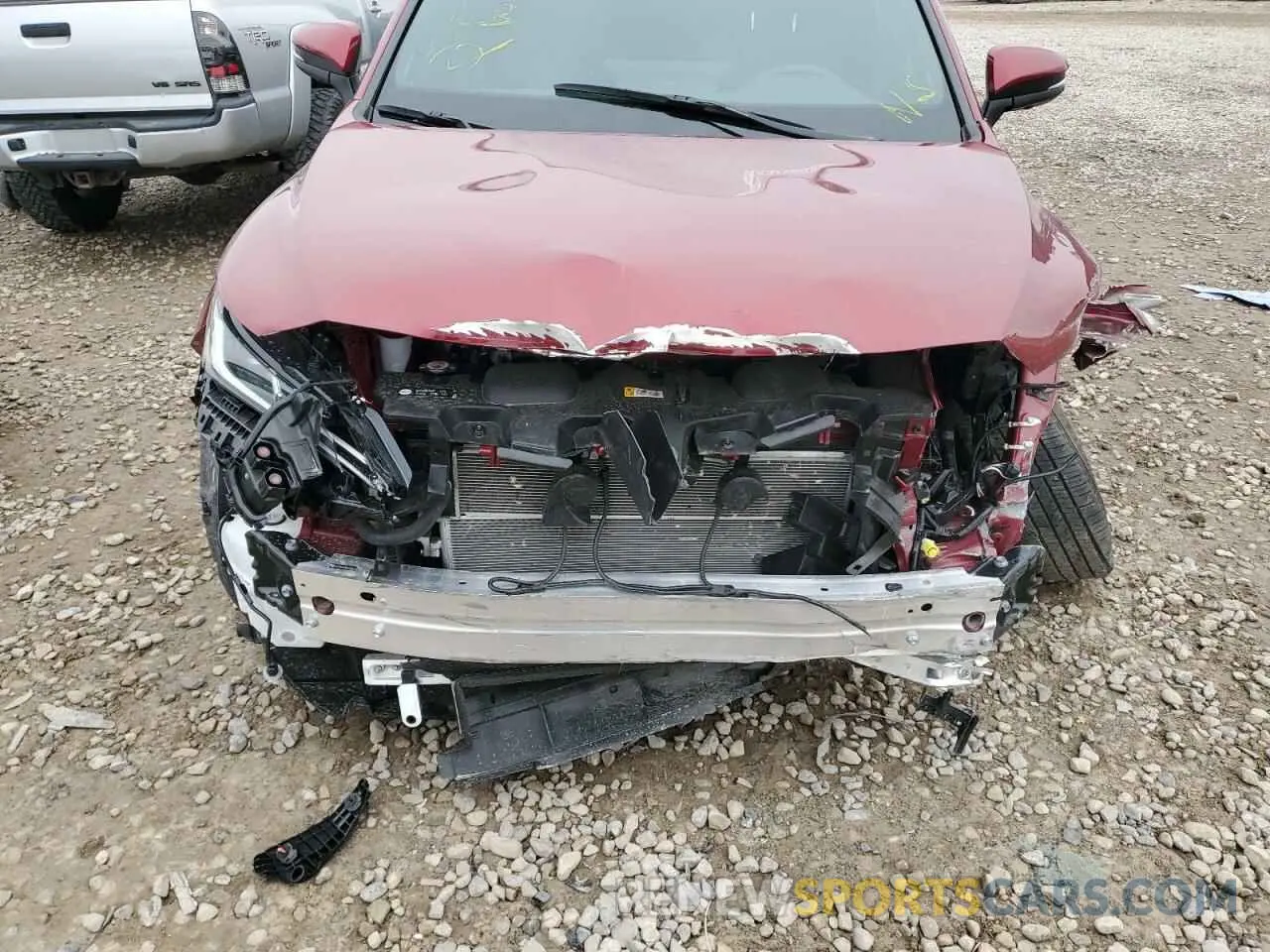 9 Фотография поврежденного автомобиля JTEAAAAH3MJ080613 TOYOTA VENZA 2021