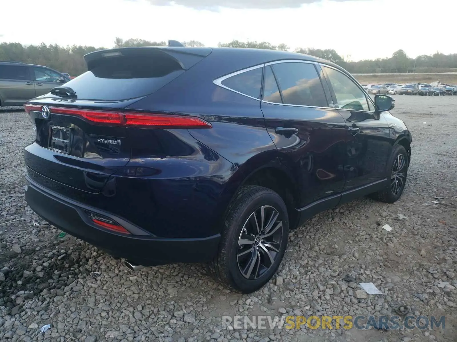 4 Photograph of a damaged car JTEAAAAH4MJ000963 TOYOTA VENZA 2021