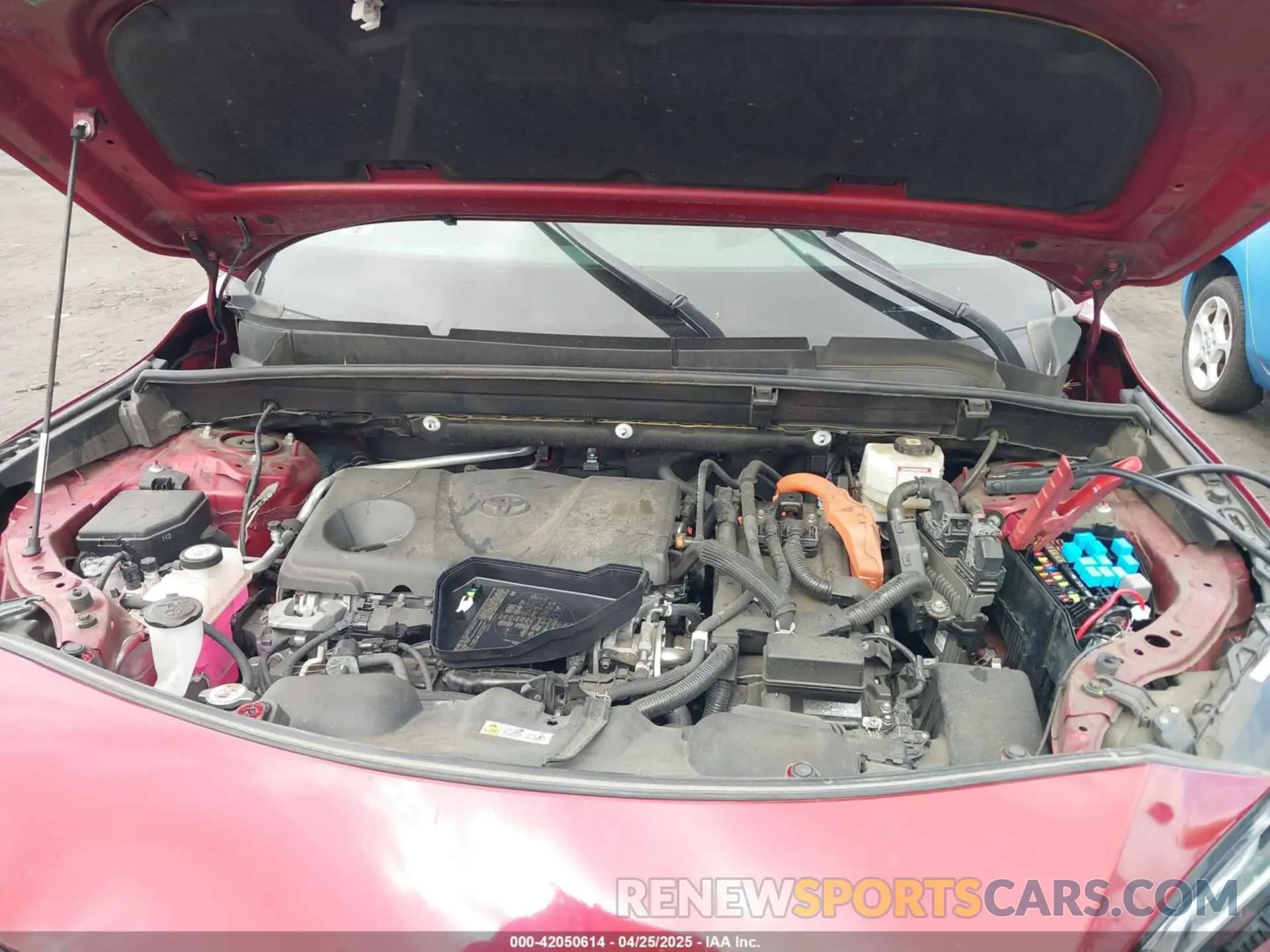 10 Photograph of a damaged car JTEAAAAH4MJ004978 TOYOTA VENZA 2021