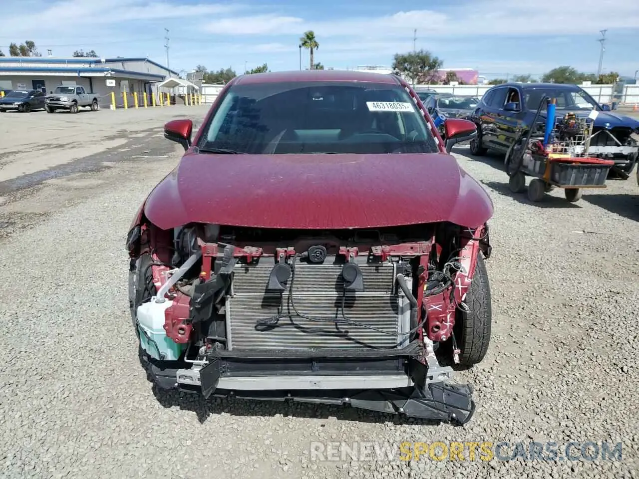 5 Photograph of a damaged car JTEAAAAH4MJ016015 TOYOTA VENZA 2021
