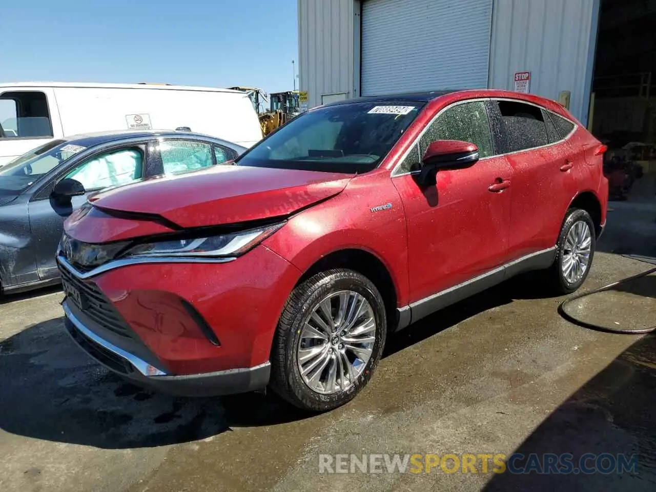 1 Фотография поврежденного автомобиля JTEAAAAH4MJ050181 TOYOTA VENZA 2021