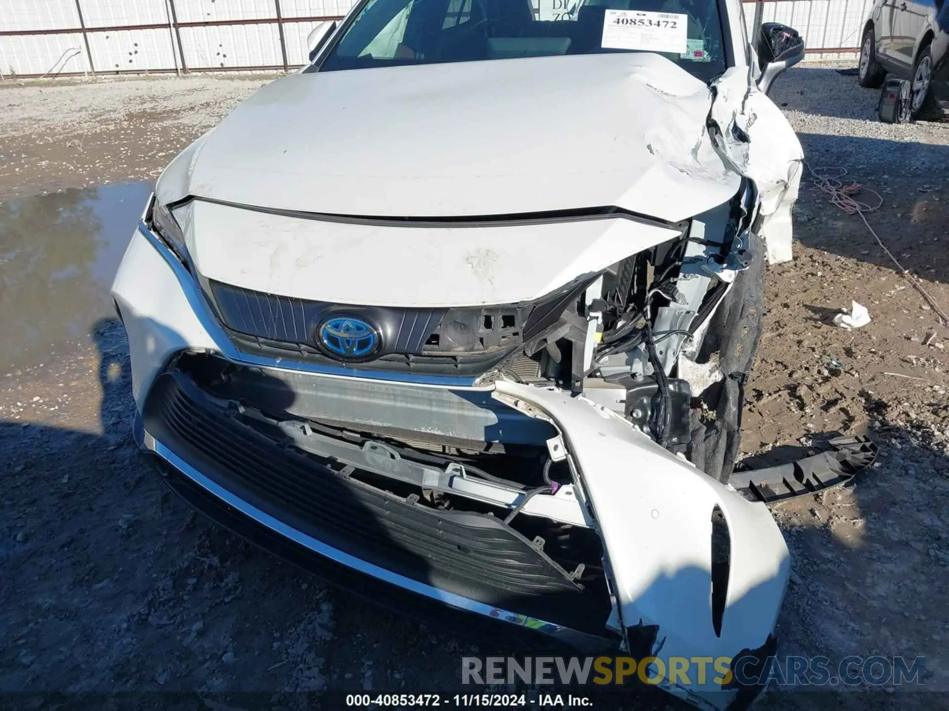 12 Photograph of a damaged car JTEAAAAH4MJ054716 TOYOTA VENZA 2021