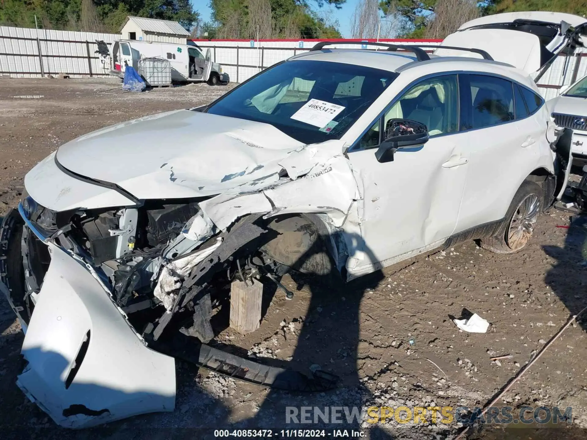6 Photograph of a damaged car JTEAAAAH4MJ054716 TOYOTA VENZA 2021