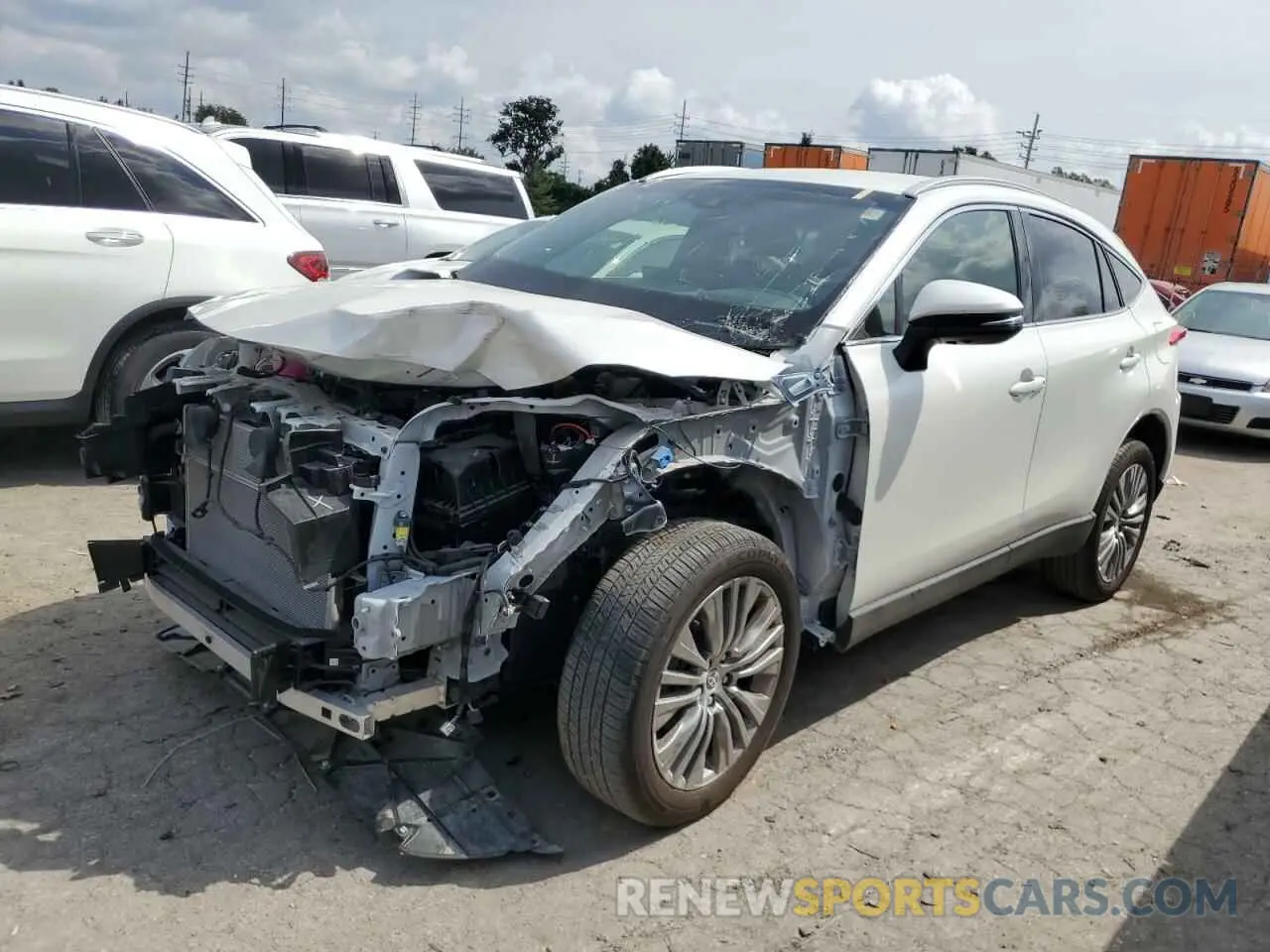 1 Photograph of a damaged car JTEAAAAH4MJ070611 TOYOTA VENZA 2021