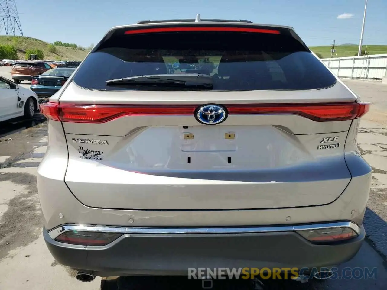 6 Photograph of a damaged car JTEAAAAH4MJ082550 TOYOTA VENZA 2021