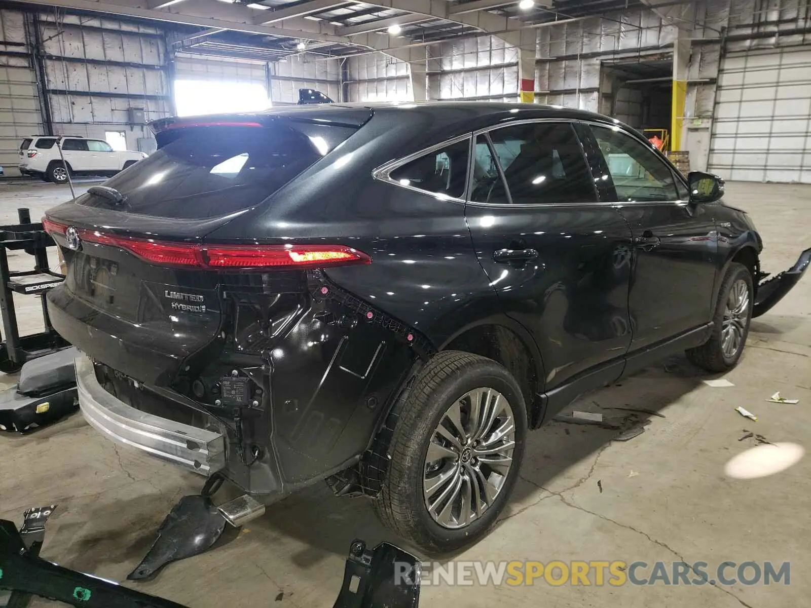 4 Photograph of a damaged car JTEAAAAH5MJ016461 TOYOTA VENZA 2021