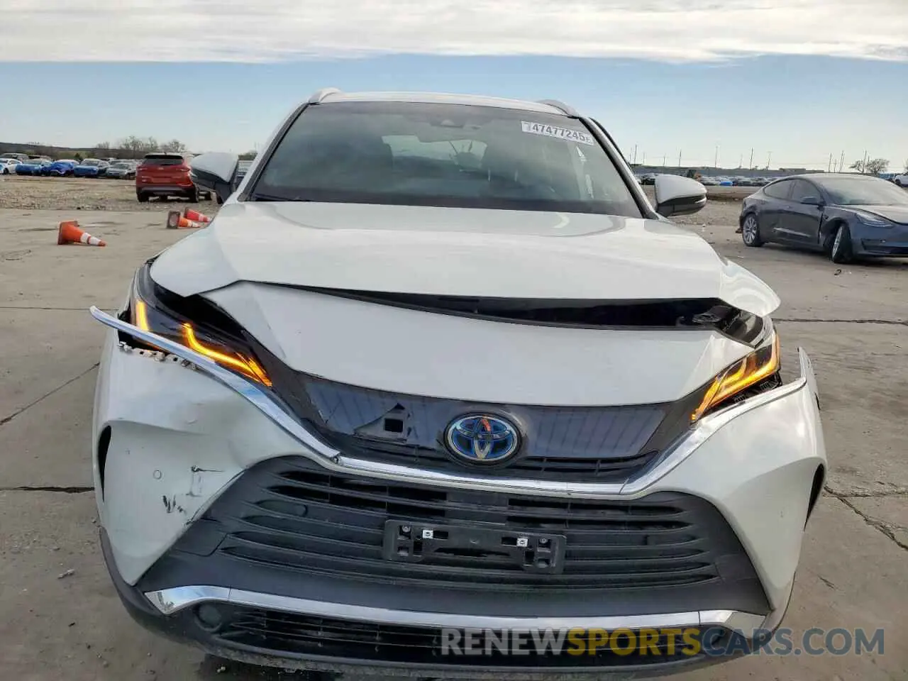 5 Photograph of a damaged car JTEAAAAH5MJ028139 TOYOTA VENZA 2021
