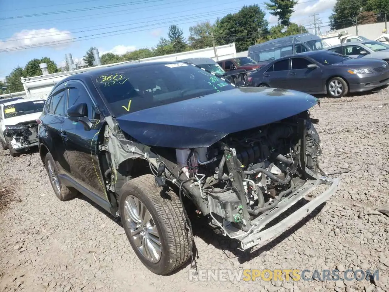 1 Фотография поврежденного автомобиля JTEAAAAH5MJ030313 TOYOTA VENZA 2021