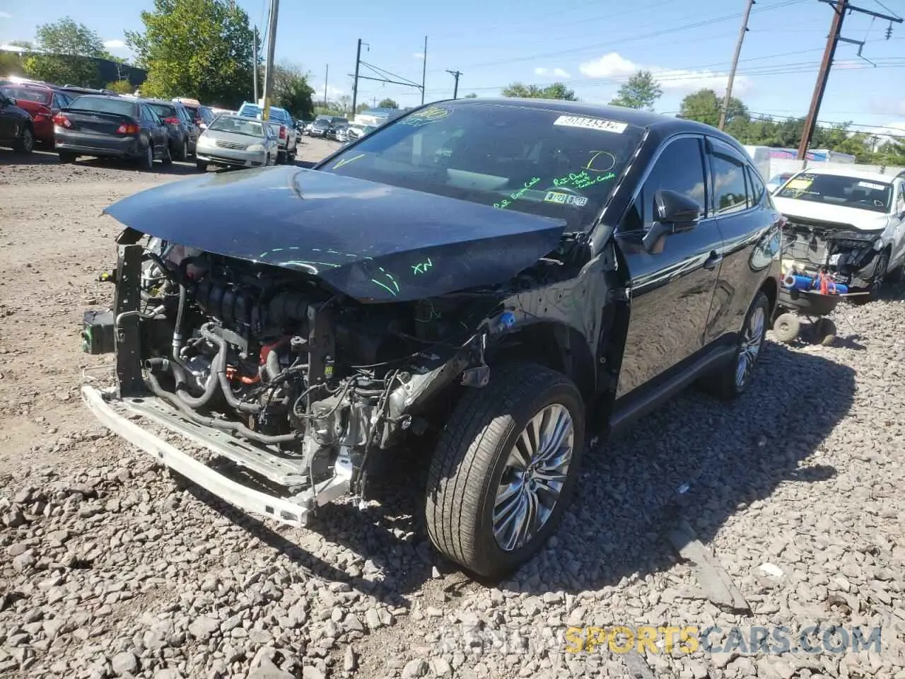 2 Фотография поврежденного автомобиля JTEAAAAH5MJ030313 TOYOTA VENZA 2021