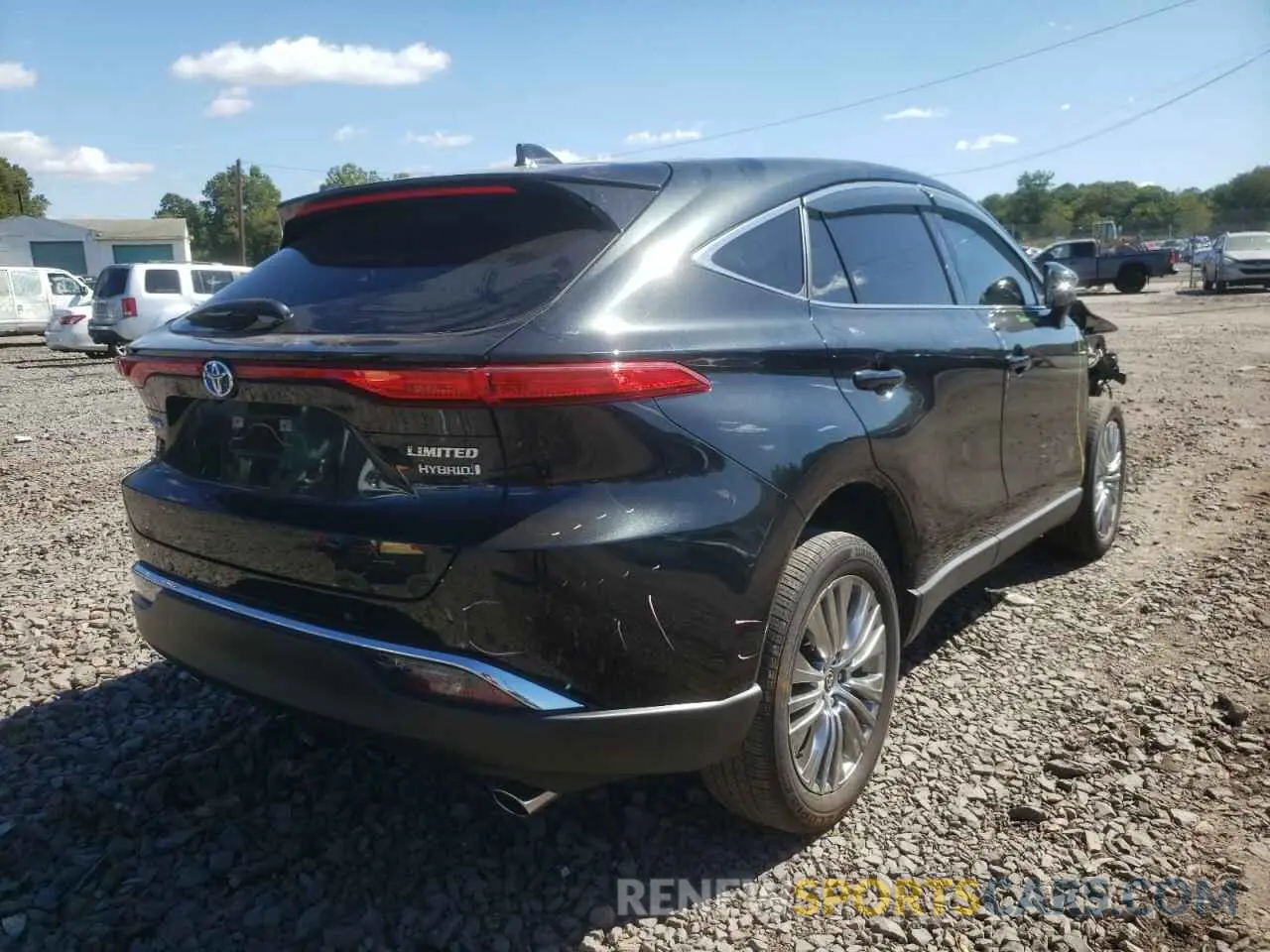 4 Фотография поврежденного автомобиля JTEAAAAH5MJ030313 TOYOTA VENZA 2021