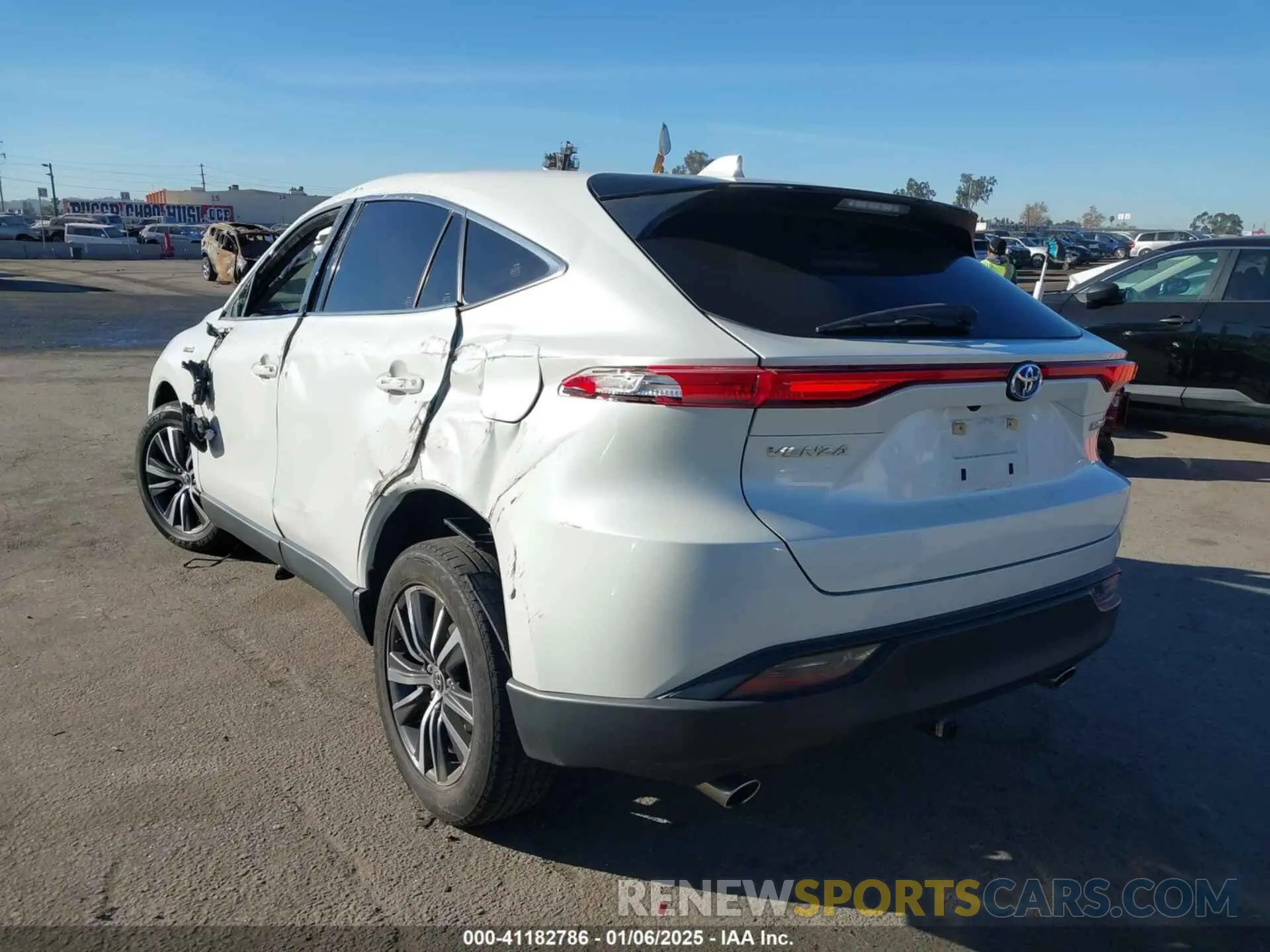 3 Photograph of a damaged car JTEAAAAH5MJ045863 TOYOTA VENZA 2021