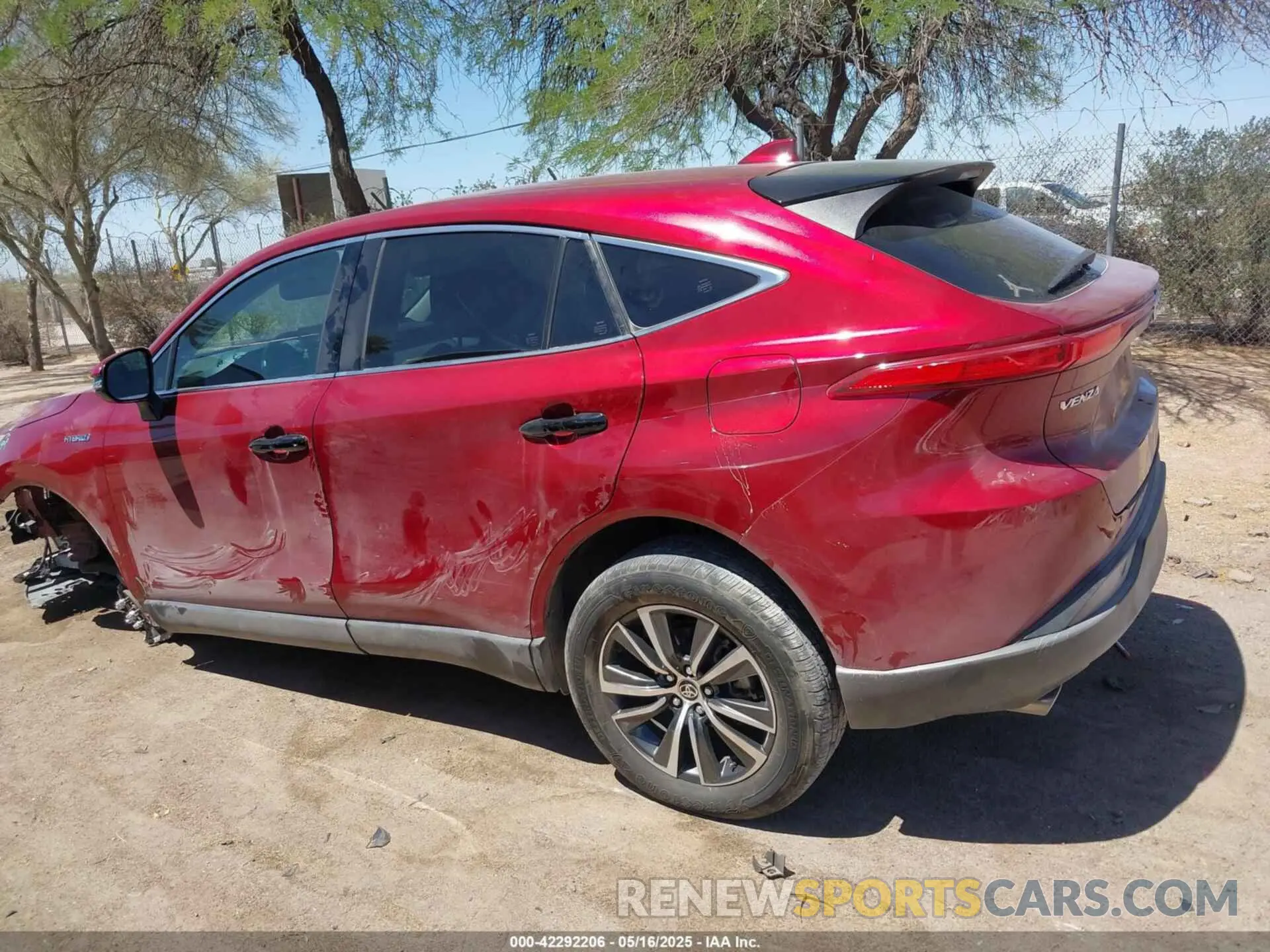 15 Фотография поврежденного автомобиля JTEAAAAH5MJ070861 TOYOTA VENZA 2021