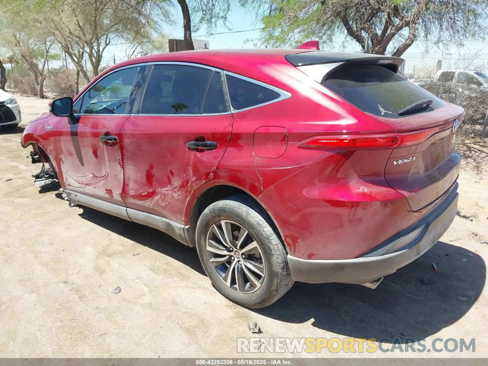 3 Фотография поврежденного автомобиля JTEAAAAH5MJ070861 TOYOTA VENZA 2021
