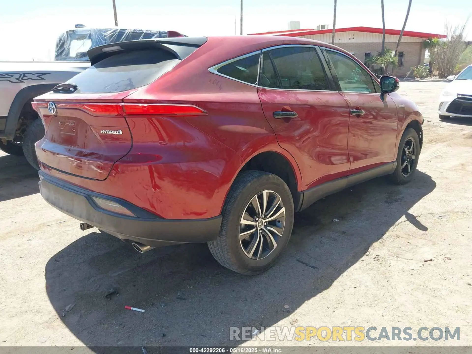 4 Фотография поврежденного автомобиля JTEAAAAH5MJ070861 TOYOTA VENZA 2021