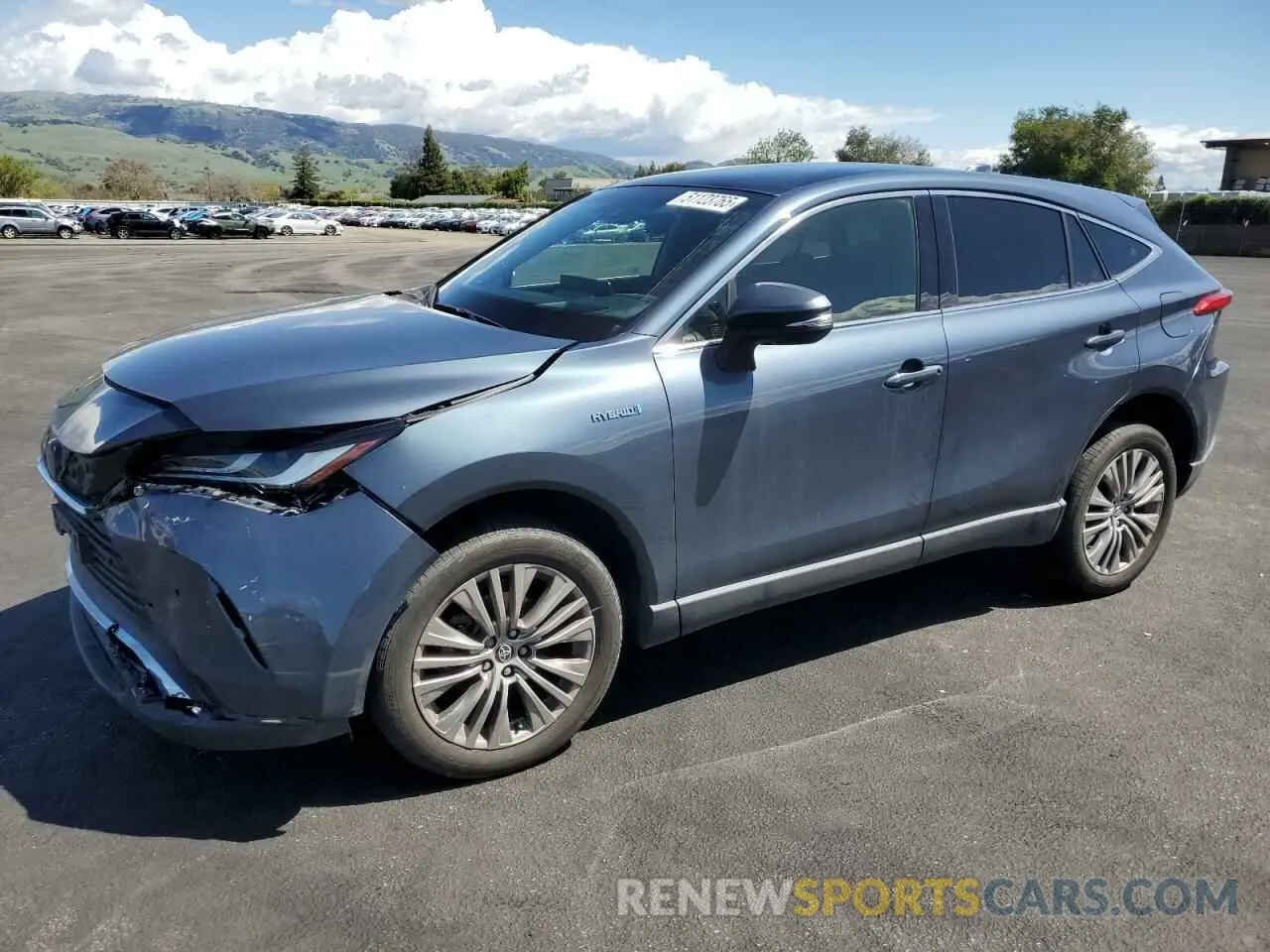 1 Photograph of a damaged car JTEAAAAH6MJ011625 TOYOTA VENZA 2021