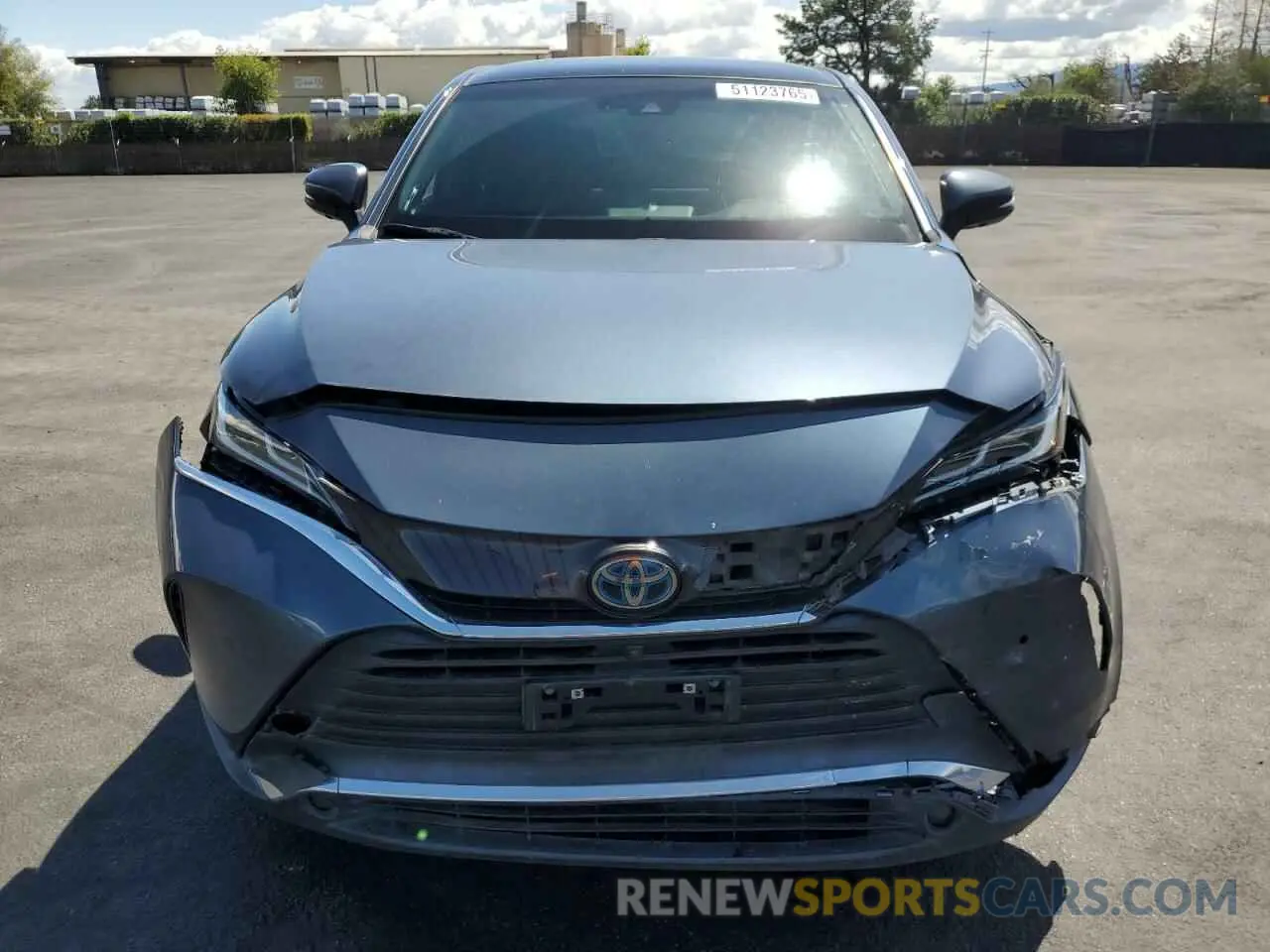 5 Photograph of a damaged car JTEAAAAH6MJ011625 TOYOTA VENZA 2021