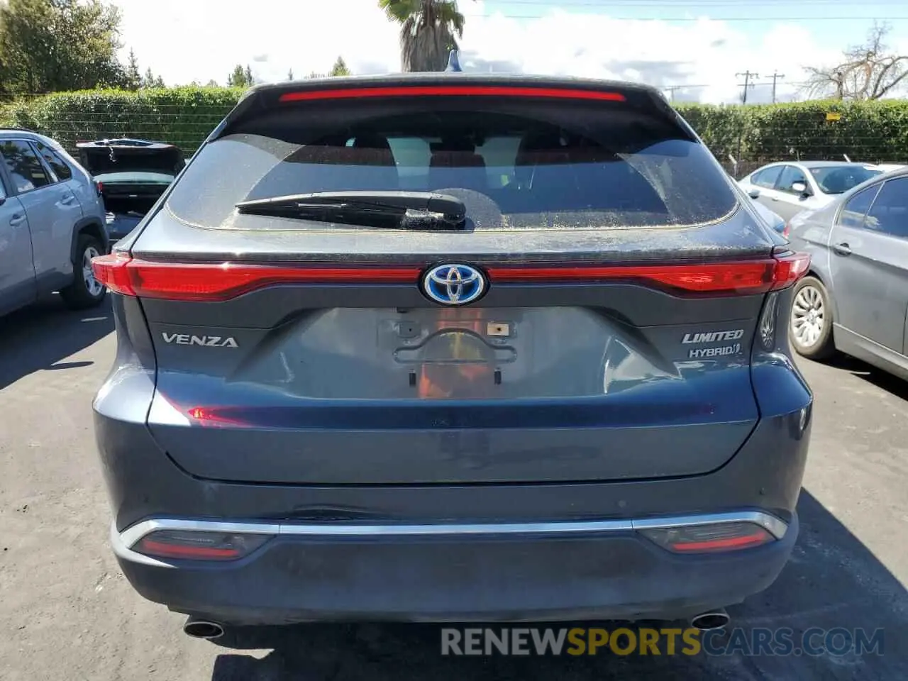 6 Photograph of a damaged car JTEAAAAH6MJ011625 TOYOTA VENZA 2021