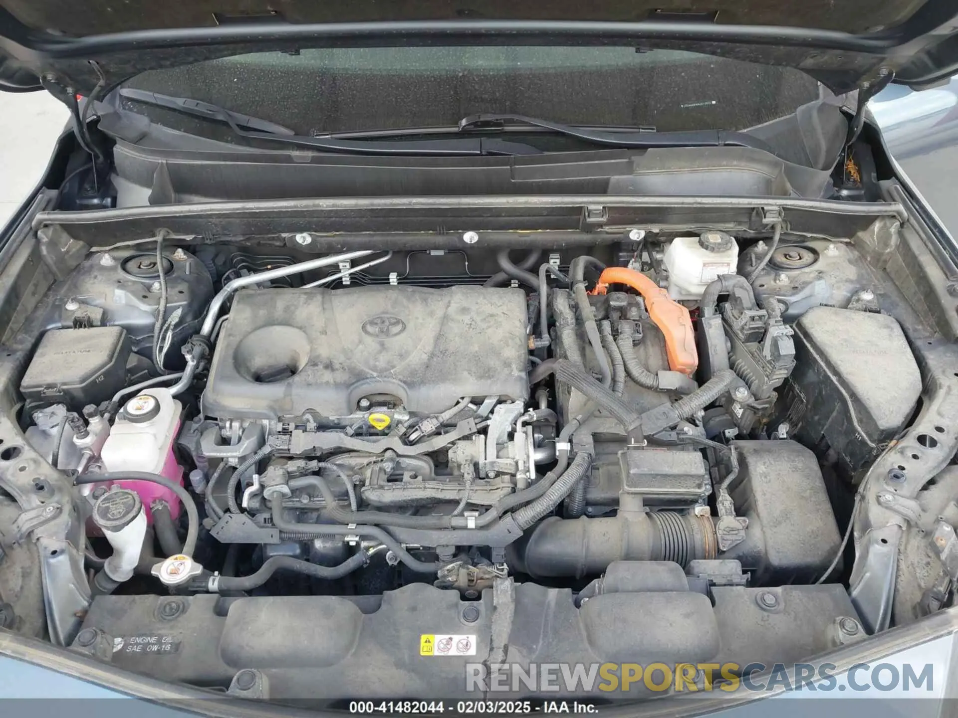 10 Photograph of a damaged car JTEAAAAH6MJ012502 TOYOTA VENZA 2021
