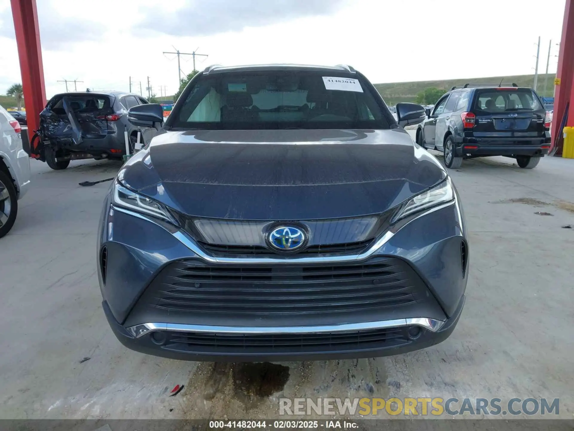 12 Photograph of a damaged car JTEAAAAH6MJ012502 TOYOTA VENZA 2021