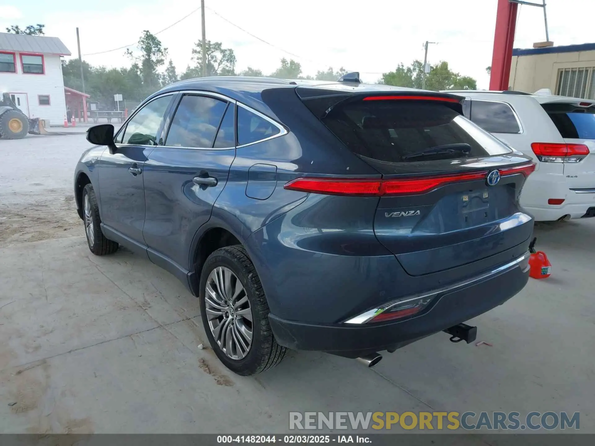 3 Photograph of a damaged car JTEAAAAH6MJ012502 TOYOTA VENZA 2021