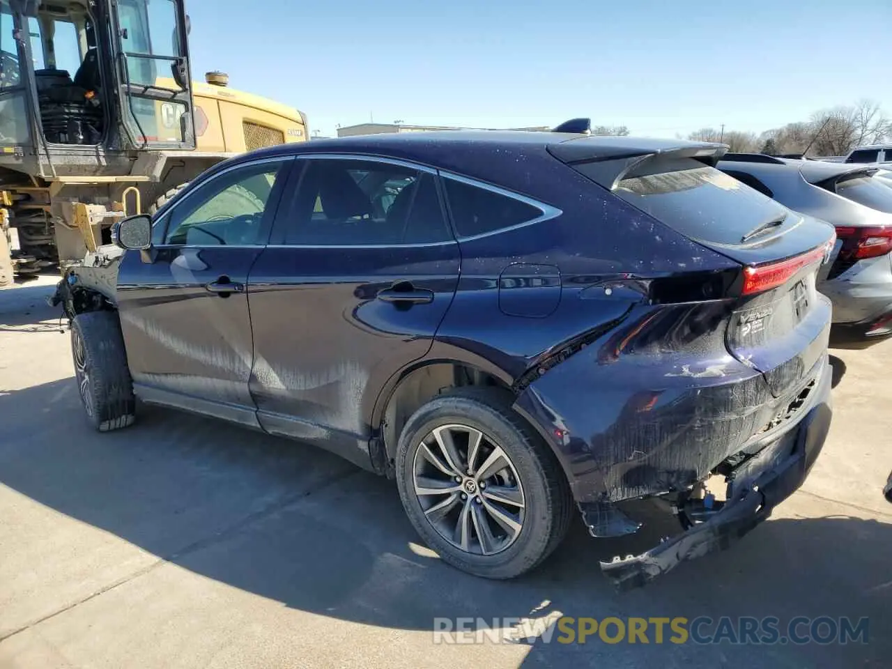 2 Photograph of a damaged car JTEAAAAH6MJ021300 TOYOTA VENZA 2021