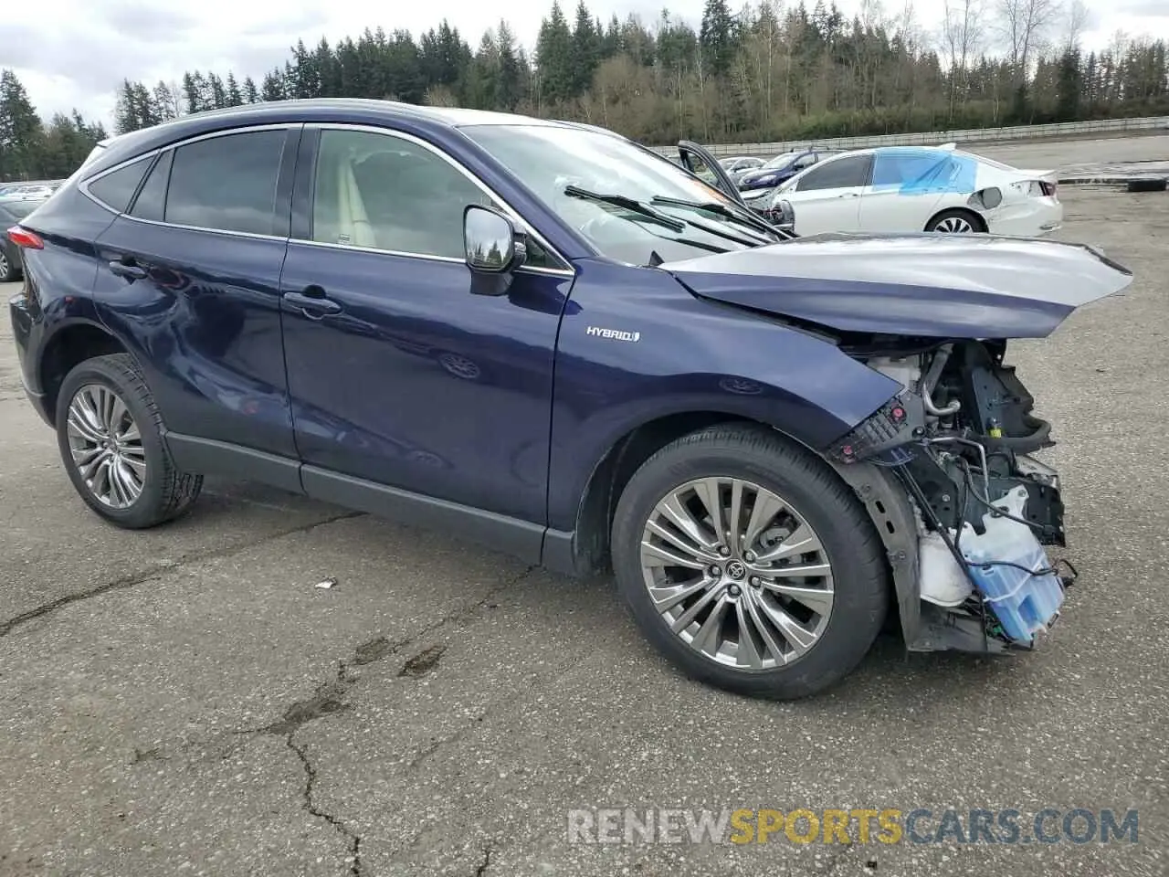 4 Фотография поврежденного автомобиля JTEAAAAH6MJ029266 TOYOTA VENZA 2021