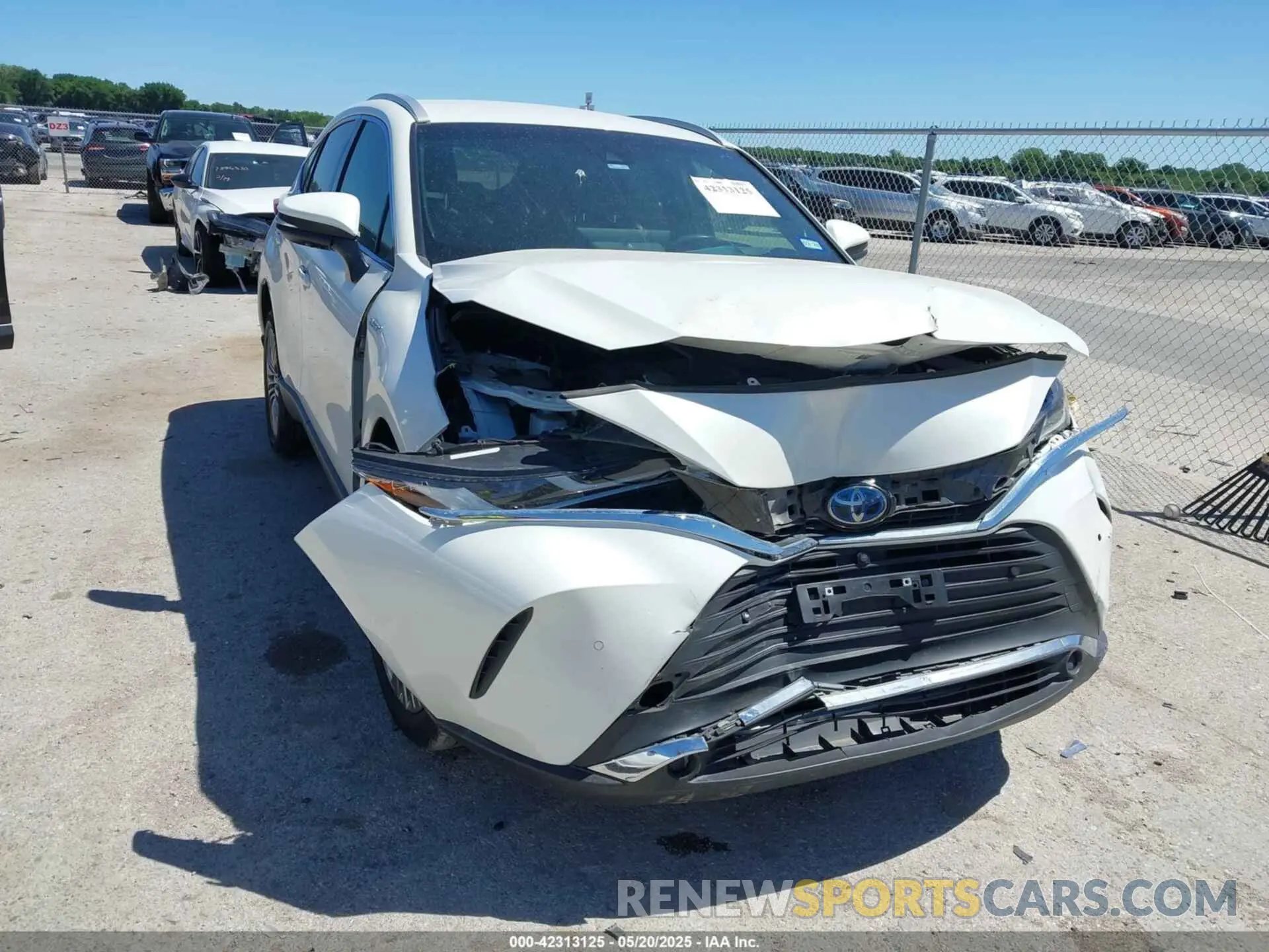 1 Фотография поврежденного автомобиля JTEAAAAH6MJ037769 TOYOTA VENZA 2021