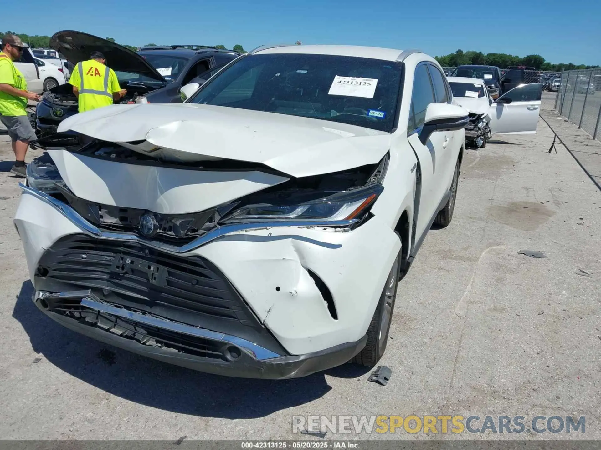 2 Фотография поврежденного автомобиля JTEAAAAH6MJ037769 TOYOTA VENZA 2021